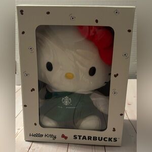 Hello Kitty x Starbucks Plush 2025 Collab – New in Box 🎀